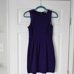 Purple dress